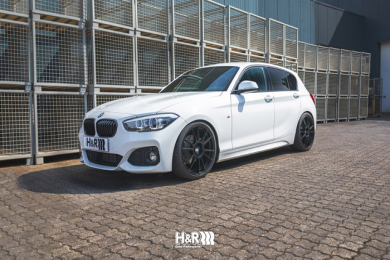 BMW F20 állítható H&R futómüvel felszerelve