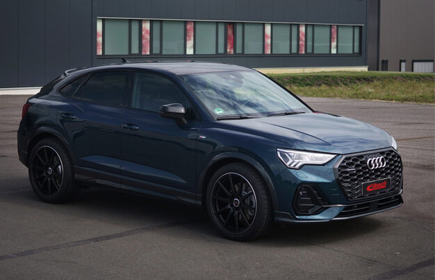 Audi Q3 Eibach rugóval felszerelve