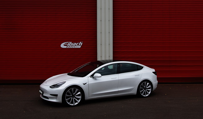 Eibach ültetö rugók a Tesla Model 3-hoz