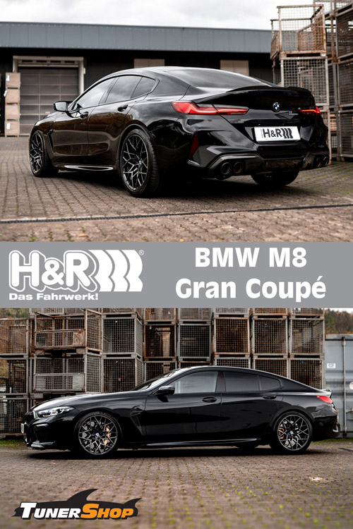 H&R ültetö rugók a BMW M8 Gran Coupé-hoz