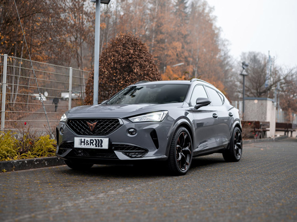 Cupra Formentor H&R rugókkal és stabilizátorokkal felszerelve